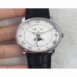 Blancpain Villeret 6654A-1127-55B BF Stainless Steel White 