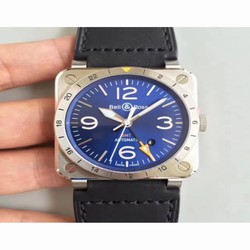 Bell & Ross BR 03-93 GMT ZF Stainless Steel Blue 