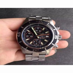 Breitling Superocean Chronograph A1334102/BA85/134A Noob Stainless Steel Black & Orange 