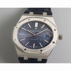 Audemars Piguet Royal Oak 15400 OM Stainless Steel Blue 