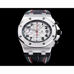 Audemars Piguet Royal Oak Offshore Pride Of Mexico 26297IS.OO.D101CR.01 JF V2 Stainless Steel White 