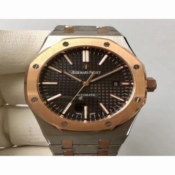 Audemars Piguet Royal Oak 15400 JF Stainless Steel & Rose Gold Black 
