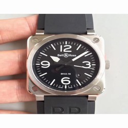 Bell & Ross BR 03-92 Steel Noob Stainless Steel Black 