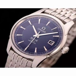 Omega De Ville 41MM Stainless Steel Blue 