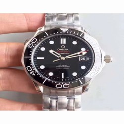 Omega Seamaster Diver 300M 212.30.41.20.01.003 BP Stainless Steel Black 