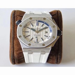 Audemars Piguet Royal Oak Offshore Diver 15710ST.OO.A010CA.01 JF V3 Stainless Steel White 