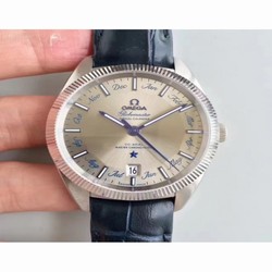 Omega Globemaster Annual Calendar 130.33.41.22.06.001 OM Stainless Steel Grey 