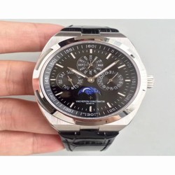 Vacheron Constantin Overseas Ultra Thin Perpetual Calendar 4300V/120G-B102 BF Stainless Steel Black 