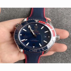Omega Seamaster Planet Ocean 600M Pyeongchang 2018 522.32.44.21.03.001 VS Stainless Steel Blue 