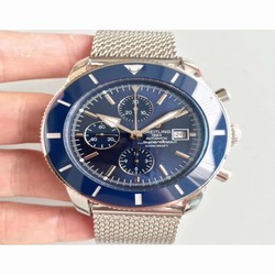 Breitling Superocean Heritage II Chronograph 46 A1332024/C817/152A Noob Stainless Steel Blue 