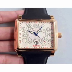 Franck Muller Conquistador Cortez King 10000KSC ZX Rose Gold White 