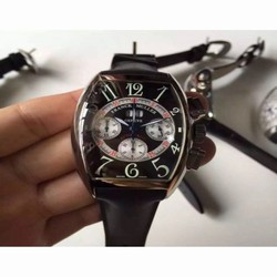 Franck Muller Cintree Curvex Chronograph FM 7850 CC GG Stainless Steel Black 