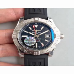 Breitling Avenger II GMT A3239011/BC35/152S GF Stainless Steel Black 