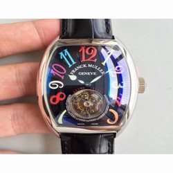 Franck Muller Crazy Color Dreams Tourbillon 8880 LH Stainless Steel Black 