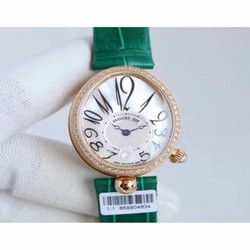 Breguet Reine de Naples 8918BA/58/964/D00D ZF Yellow Gold & Diamonds Mother Of Pearl 