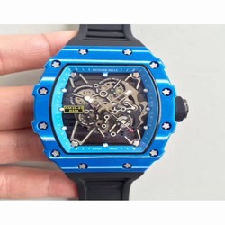 Richard Mille RM35-01 Rafael Nadal KV Blue Forged Carbon Blue & Skeleton 
