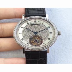 Breguet Classique Tourbillon BG Stainless Steel & Diamonds Diamond 