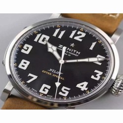 Zenith Pilot Type 20 GMT SS/LE 45mm Best Edition Black 