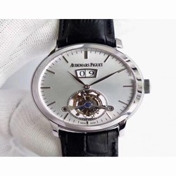 Audemars Piguet Jules Audemars Tourbillon Grande Date 26559 TF Stainless Steel Silver 