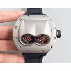 Richard Mille RM053 Pablo MacDonough Tourbillon Stainless Steel Black 