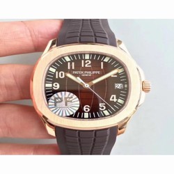 Patek Philippe Aquanaut Jumbo 5167R-001 PF Rose Gold Chocolate 