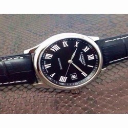 Longines Master Collection Stainless Steel Black 