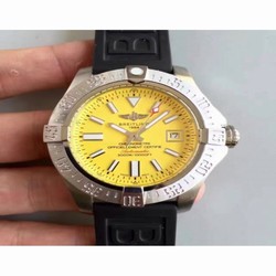 Breitling Avenger II Seawolf A1733110/BC30/152S/A20SS.1 Noob Stainless Steel Yellow 