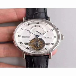 Breguet Classique Complication 5317PT/12/9V6 BG Stainless Steel Silver 