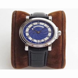 Breguet Marine Big Date 5817ST/92/5V8 ZF Stainless Steel Blue 