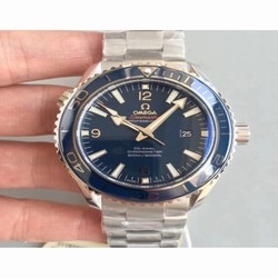 Omega Seamaster Planet Ocean 600M 45.5MM 232.90.46.21.03.001 OM Stainless Steel Blue 