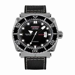 Formex Diver Automatic Black / Calf 2100.1.7020.213