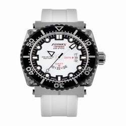 Formex Diver Quartz GMT White / Rubber 2100.3.2012.930
