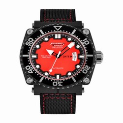 Formex Diver Automatic Red / Calf 2100.9.7074.216