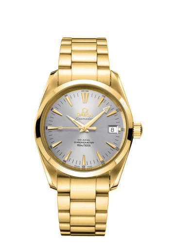 Omega Seamaster Aqua Terra 150M Co-Axial 42.2 Yellow Gold / Silver / Bracelet 2102.30.00
