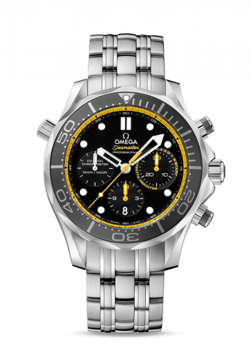 Omega Seamaster Diver 300M Co-Axial 44 Regatta Chronograph Stainless Steel / Black / Bracelet 212.30.44.50.01.002