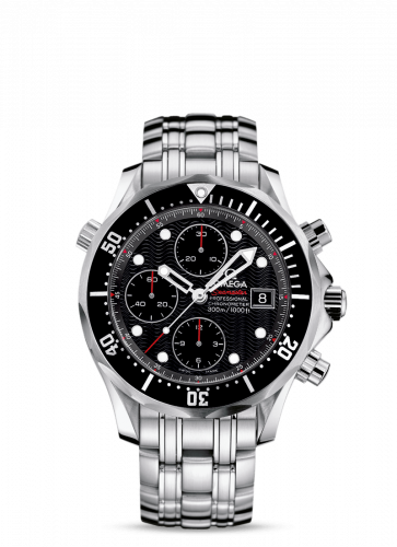 Omega Seamaster Diver 300M Automatic 41.5 Chronograph Stainless Steel / Black / Bracelet 213.30.42.40.01.001