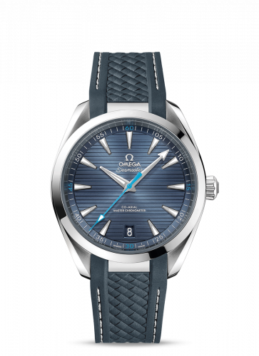 Omega Seamaster Aqua Terra 150M Master Chronometer 41 Stainless Steel / Blue / Rubber 220.12.41.21.03.002