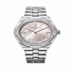Vacheron Constantin Overseas Small Stainless Steel / Diamond / Rosy Beige 2305V/100A-B078