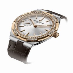 Vacheron Constantin Overseas Small Stainless Steel / Pink Gold / Diamond / Silver 2305V/000M-B400