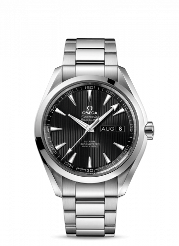 Omega Seamaster Aqua Terra 150M Co-Axial 43 Annual Calendar Stainless Steel / Black / Bracelet 231.10.43.22.01.002