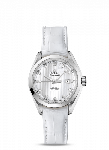 Omega Seamaster Aqua Terra 150M Co-Axial 34 Stainless Steel / White 231.13.34.20.55.001