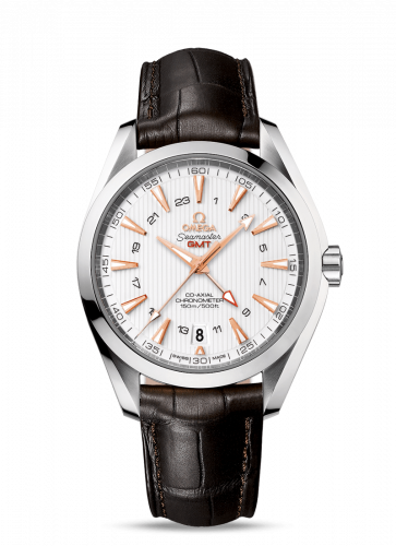 Omega Seamaster Aqua Terra 150M Co-Axial 43 GMT Stainless Steel / Silver 231.13.43.22.02.004