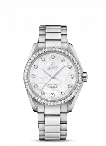 Omega Seamaster Aqua Terra 150M Master Co-Axial 38.5 Stainless Steel / Diamond / MOP / Bracelet 231.15.39.21.55.001