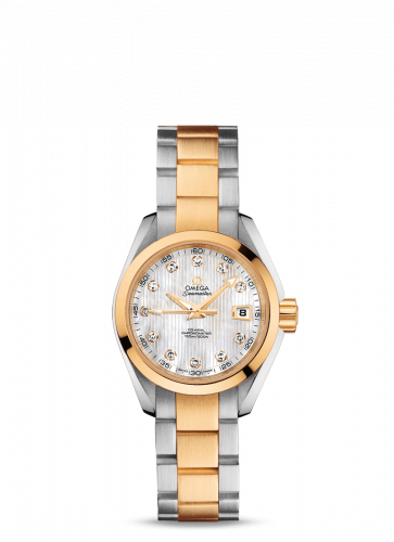 Omega Seamaster Aqua Terra 150M Co-Axial 30 Stainless Steel / Yellow Gold / MOP / Bracelet 231.20.30.20.55.002