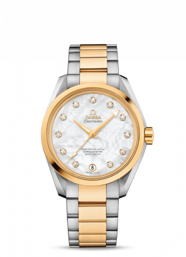 Omega Seamaster Aqua Terra 150M Master Co-Axial 38.5 Stainless Steel / Yellow Gold / MOP / Bracelet 231.20.39.21.55.004
