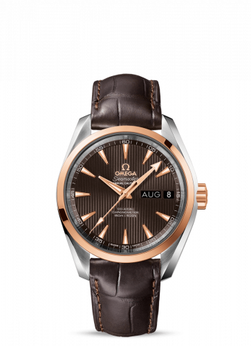Omega Seamaster Aqua Terra 150M Co-Axial 38.5 Annual Calendar Stainless Steel / Red Gold / Grey 231.23.39.22.06.001