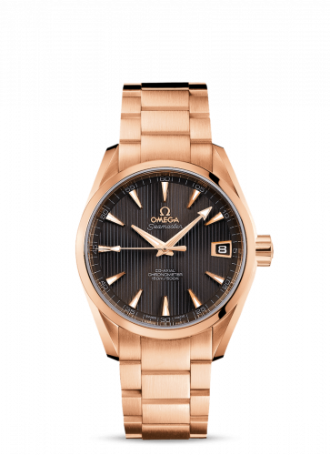 Omega Seamaster Aqua Terra 150M Co-Axial 38.5 Red Gold / Grey / Bracelet 231.50.39.21.06.001