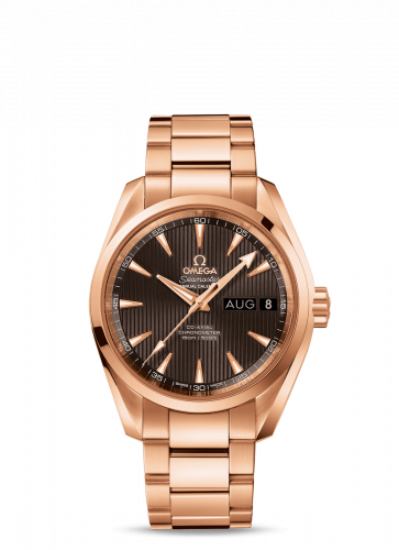 Omega Seamaster Aqua Terra 150M Co-Axial 38.5 Annual Calendar Red Gold / Grey / Bracelet 231.50.39.22.06.001