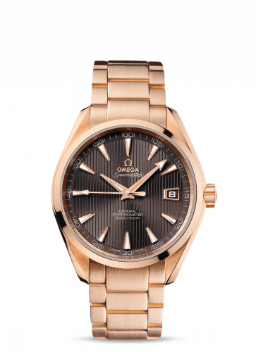 Omega Seamaster Aqua Terra 150M Co-Axial 41.5 Red Gold / Grey / Bracelet 231.50.42.21.06.001
