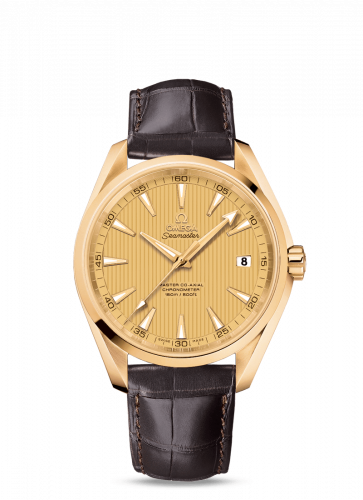 Omega Seamaster Aqua Terra 150m Master Co-Axial 41.5 Yellow Gold / Champagne 231.53.42.21.08.001